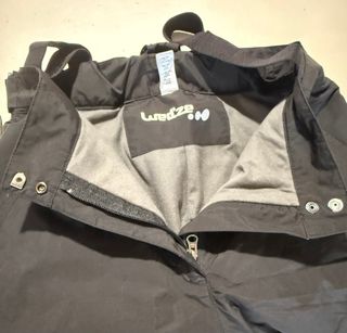 Pantalón de deporte Wedze negro invierno