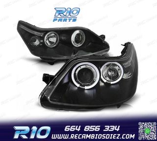 FAROS CITROEN C4 04-09 OJOS ANGEL FONDO NEGRO