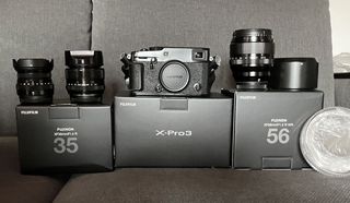 Fujifilm X-Pro3 + Lentes XF35mm y XF56mm y 16 mm