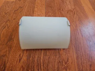 Applique parete vetro bianco opacizzato