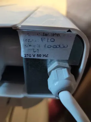 Radiador Eléctrico Blanco