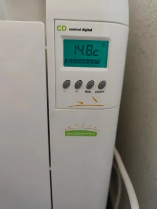 Radiador Eléctrico Blanco