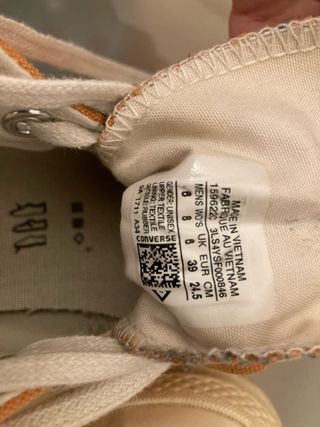 Converse Chuck Taylor Vintage Naranja