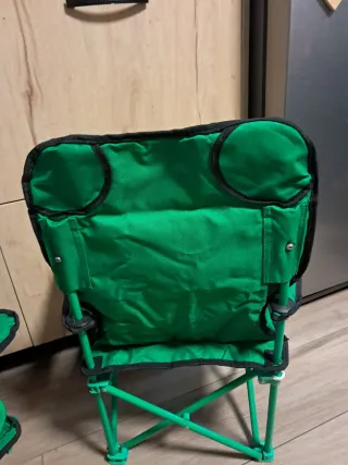 2 Sedie Campeggio Bambino Rana