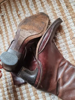 Botines de cuero Made in Italy