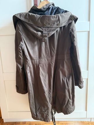 Parka Calvin Klein Marrón Talla S
