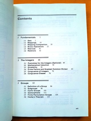 Elements of Modern Algebra (third edition)