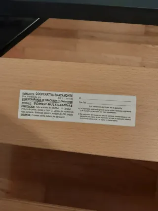 2 Somieres de madera con cabecero