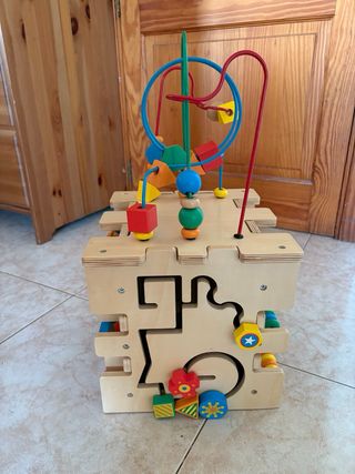 Juguete educativo madera bebés