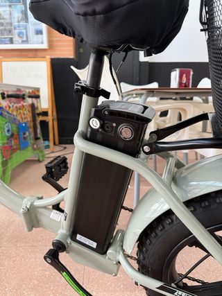 Bicicleta Eléctrica WST Gris nueva sin uso