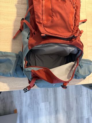 Mochila Deuter Aircontact 45+10 Roja