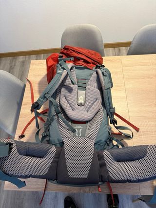 Mochila Deuter Aircontact 45+10 Roja