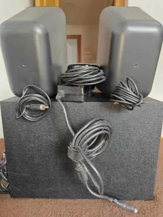 Equipo Sonido 2.1 Woxter Negro