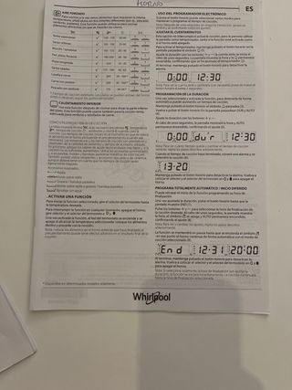Horno Whirlpool