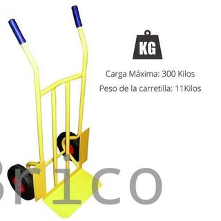 Carretilla Almacén Rueda Neumática 300 Kg