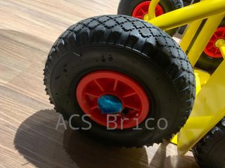 Carretilla Almacén Rueda Neumática 300 Kg