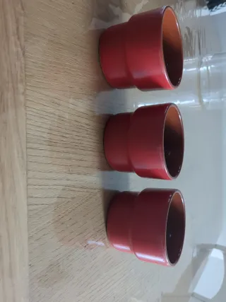 Vasetti terracotta rossi