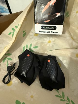 Guantes con Linterna LED Recargables