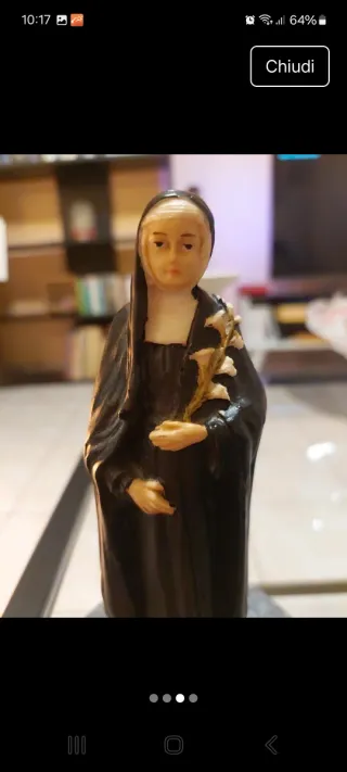 Statuetta Santa Caterina da Siena