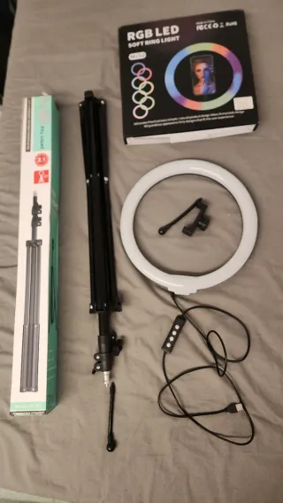 Trípode Aro de Luz para Móvil