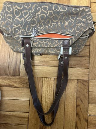 Bolso Tous Marrón Estampado