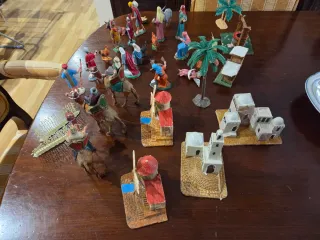 Figuras y casitas Belén