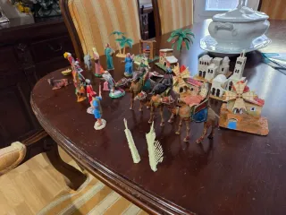 Figuras y casitas Belén
