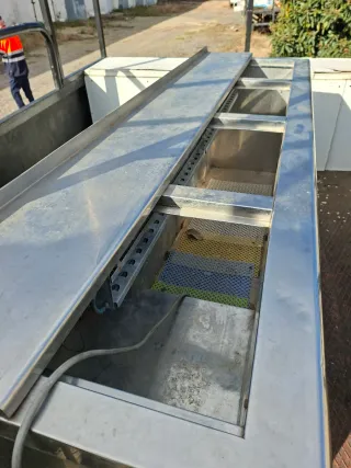 Nevera botellero 4 puertas inoxidable