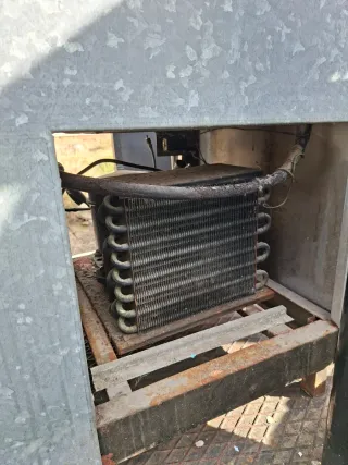 Nevera botellero 4 puertas inoxidable