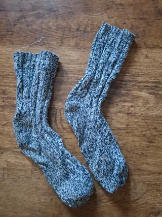 Calzettoni invernali sci grigi