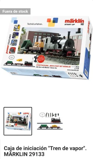 Tren Marklin 29133 Tren de vapor