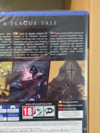 A Plague Tale: Innocence PS4 precintado