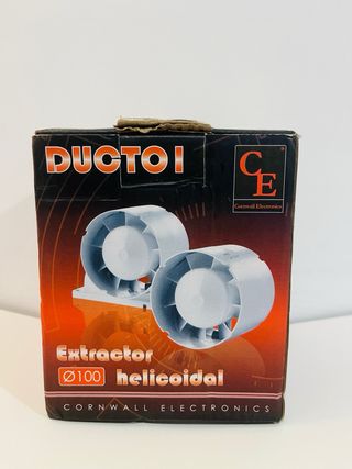 Ventilador Extrator Tubular 100mm Cornwall