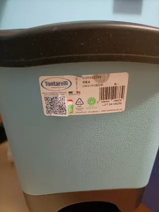 Bidoncino raccolta differenziata Tontarelli