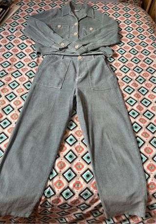 Traje pana fina Amuse Society turquesa