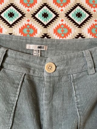 Traje pana fina Amuse Society turquesa