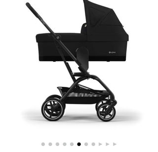 Cochecito de bebé rosa