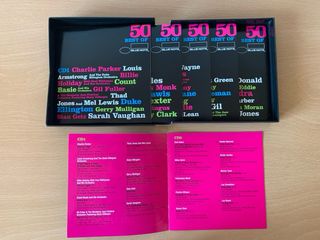 Caja de 5 CDs Jazz - 50 Best of Blue Note