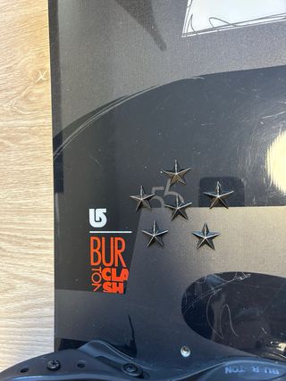 Tabla con fijaciones Burton Clash Woodcore Rocker