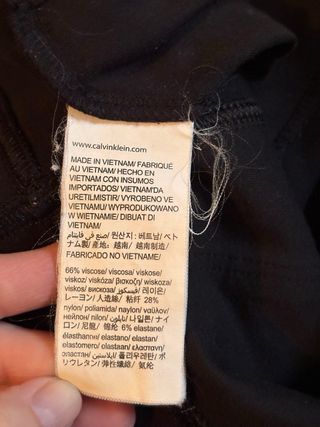 Leggings Calvin Klein Jeans Negros Talla XS