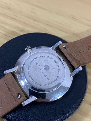 Reloj Meller Hombre 38.5mm Cuarzo Marrón/Blanco