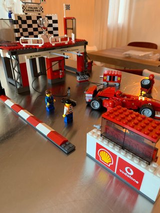 Lego 8672 Ferrari Finish Line