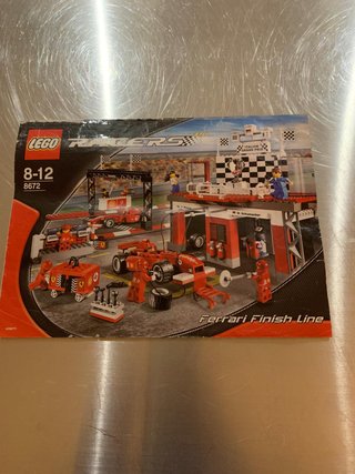 Lego 8672 Ferrari Finish Line