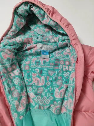 Mono nieve Columbia rosa