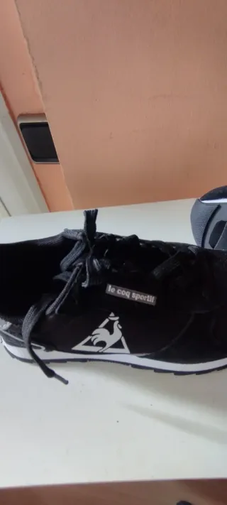Deportivas Le Coq Sportif Negras y Grises