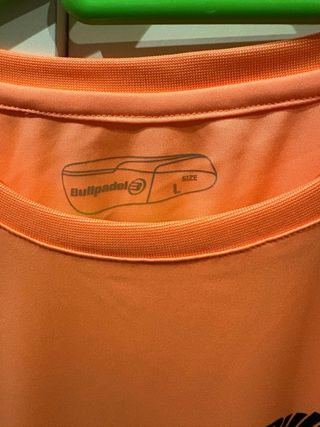 Camiseta Bullpadel Naranja Talla L