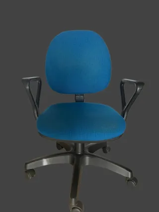 Sedia da ufficio girevole con braccioli