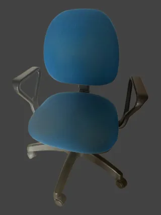 Sedia da ufficio girevole con braccioli