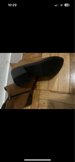 Botines marrones de ante