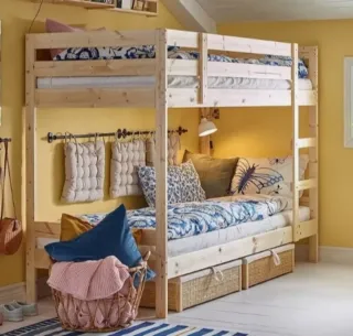 Litera de madera 3 en 1